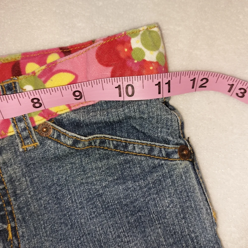 Girls Stretch Jeans by The Children's Place, Florals and Butterflies, 6X…